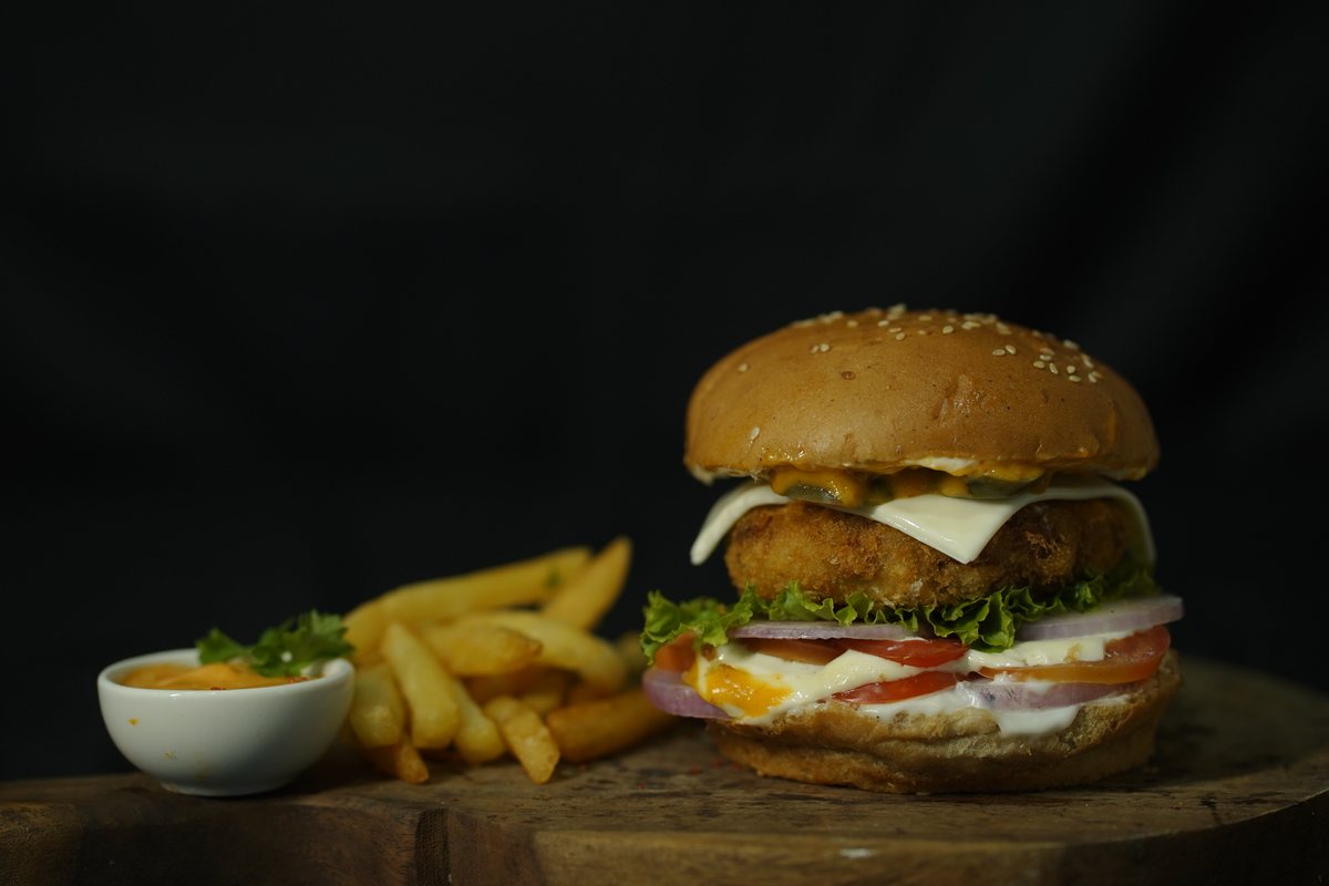 Double Smashed Lamb Burger by The Burger Studio