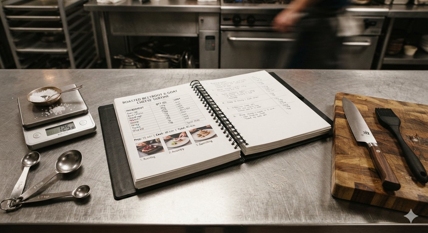 Precision Culinary SOP & Gram-Level Recipe Formulation Binder